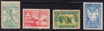 Brasil 1900 - Descobrimento, série completa sem carimbo com goma!