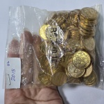 01 - Sachê 10 Cetavos de 2015. Pode conter sinais de oxidação - Moeda Brasil