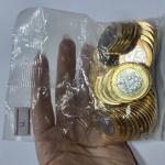 12 - Sache Olimpíadas, Boxe 1 Real 2016 Pode conter sinais de oxidação  - Moeda Brasil