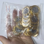 18 - Sache Comemorativo dos 25 anos do Real 1 Real Beija-Flor 2019 Pode conter sinais de oxidação  - Moeda Brasil