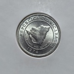 30 - Moeda FAO Nicarágua 10 Centavos 1974