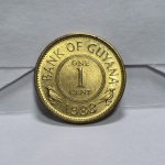 56 - Moeda FAO Guiana 1 Cent 1988