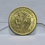 103 - Moeda FAO Madagascar 10 Francos 1970