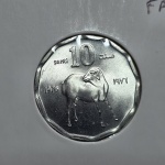 129 - Moeda FAO Somáia 10 Senti 1976