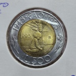 145 - Moeda FAO San Marino 500 Liras 1995