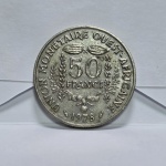166 - Moeda FAO Estados Africanos do Oeste 50 Francos 1978