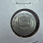 168 - Moeda FAO Estados Africanos do Oeste 50 Francos 1975
