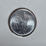 194 - Moeda FAO Turquia 10 Kurus 1976