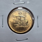 198 - Moeda FAO Turquia 10 Kurus 1971