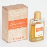 FLACON DE PARFUM, um (1) BOURRASQUE, Parfum de Toilette, marca LE GALION, capacidade  fl. oz., na caixa, sem uso e com evaporação de conteúdo.
