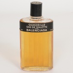 FLACON DE PARFUM, um (1) QUADRILLE, Eau de Toilette, marca BALENCIAGA, capacidade 4 fl. oz., Paris, sem uso e sem a caixa.
