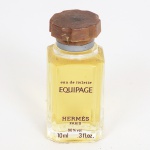 FLACON DE PARFUM, um (1) EQUIPAGE, Eau de Toilette, marca HERMES, Paris, capacidade 10 ml, sem uso e sem a caixa.