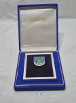 MILITARIA - Mini Quadro de Homenagem do Centro de Medicina Aeroespacial. Medindo 12,5cm x 10,5cm.