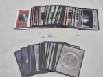 Lote com aproximadamente 50 cartas Lucasfilm Decipher, Star Wars. Perfeito estado.