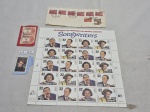 Serie de selos de 20 estampas de cantores Americanos - 1996 ''Legends of American Music Series".
