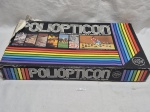 Antigo brinquedo Poliopticon, anos 60, faltando algumas peças.
