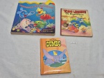 Lote de 3 livros infantis diversos.