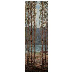 <B>JOSÉ PAULO MOREIRA DA FONSECA </B><BR>(1922-2004)<BR>Prelúdio<BR>Óleo s/ tela<BR>Ass. e datado 77, no centro inferior<BR>61 x 21,5 cm