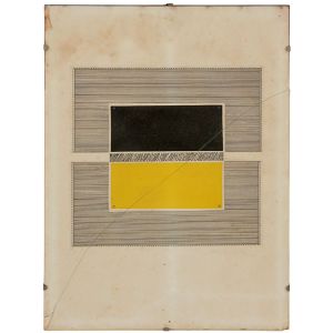 <B>ANA MARIA MAIOLINO</B><BR>(1942)<BR>Composição<BR>P. A.<BR>Ass. cid<BR>69 x 49 cm