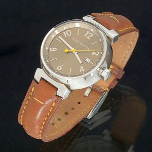 <B>Relógio Louis Vuitton </B>modelo Tambour GMT Automatique.