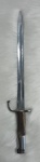 BAIONETA DO MAUSER BRASILEIRO - MODELO 1908 - LAMINA PROVAVELMENTE ALEMÃ - SEM NENHUMA GRAVAÇAO AINDA VISIVEL - CABO EM MADEIRA NOBRE - COMPRIMENTO 51CM - NO ESTADO CONFORME FOTOS