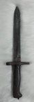 BAIONETA MODELO M1 - FABRICADA A PARTIR DE 1942 -  LAMINA FABRICADA NA BRESCIA, REGIAO DA LOMBARDIA NO NORTE DA ITALIA - WWW II - GRAVACAO AINDA VISIVEL DA PALAVRA BRESCIA E DO NUMERO DE SERIE - CABO EM MADEIRA NOBRE DANIFICADO E GUARDA QUEBRADA NECESSITANDO RESTAURACAO - LAMINA AINDA POSSUI TRECHOS COM FIO DE CORTE - COMPRIMENTO 35CM - NO ESTADO CONFORME FOTOS