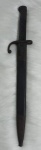 BAIONETA DO MAUSER - MODELO 1909 COM BAINHA - LAMINA PROVAVELMENTE ALEMÃ - SEM NENHUMA GRAVAÇAO AINDA VISIVEL - CABO EM MADEIRA NOBRE - COMPRIMENTO 43CM SEM BAINHA E 45,5CM COM A BAINHA- NO ESTADO CONFORME FOTOS