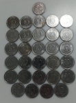 30 MOEDAS 10 CRUZADOS DATAS VARIADAS - AÇO INOX - 6,1 GRAMAS - 27MM - LOTE AVALIADO ENTRE R$ 45,00 A R$ 90,00 - NO ESTADO CONFORME FOTO