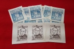 Ex-Libris lote com 15 unidades, sendo: 3 de John Taylor e 12 de Euclydes Monteiro da Silva Braga - Muito bem conservados - Vide fotos!