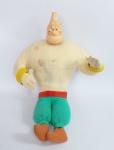 Antigo Boneco Gênio Chamyto da Estrela. Corpo de Pelúcia, Cabeça em Borracha Rígida. Medida: 40 cm de altura. OBS: Possui manchas e perda da ponta de uma orelha. Conforme fotos.