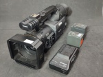câmera filmadora Panasonic modelo AG dvx 100 B vendida no estado sem realização de testes acompanha