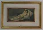 NU FEMININO" - Reprodução à cores 13,5 x 21,5 cm.