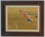 PAULO REIS - "Colheita de trigo", O.S.T, assinado no canto inferior direito, datado de 1985. Med.: 30x40 cm