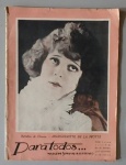 Colecionimso - Antiga revista Para todos, Magazine Semanal Ilustrado Estrelas de Cinema - Margueritte de la Motte - Ano II n.º 93 datada de 1920. No Estado.