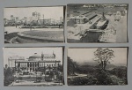 Lote com quatro(4) cartões com fotografias de São Paulo de 1930. Med.10x15cm