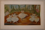 STELA - "Bailarinas" óleo s/tela, 70 x 122cm (pequeno rasgo na tela).
