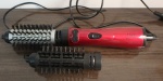 Escova de Cabelo Rotativa Red Hot Lizz acompanha 2 escovas. Funcionando - Sem garantia