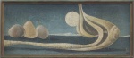 Walter Lewy | Paisagem Surreal | Óleo sobre tela | 23x58cm (27x62cm com moldura) | 1967 | ACID