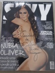 Playboy Sexy...Nubia...Assinada pela artista...Joana Machado...edição de colecionador....RD