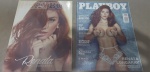 Playboy...Renata Longaray...2 revistas..capa alternativa..novas