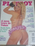 Playboy autografada Sheila mello..para colecionador