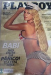 Playboy..Babi Rossi..Capa alternativa..raridade...perfeita revista
