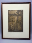 QUADRO - Darel - Darel Valença Lins. Pernambuco, 1924 - Rio de Janeiro, 2017 - Litografia - Assinada e numerada a lápis de próprio punho pelo artista. 71/200 - Med. 36x29 cm e 22x15 cm.