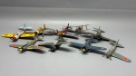 COLECIONISMO - Lote de aviões em miniatura. No estado.