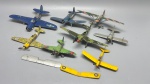 COLECIONISMO - Lote de aviões em miniatura. No estado.