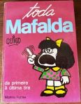 TODA MAFALDA da primeira à última tira - Martins Fontes - Bem Conservada 