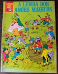 CLÁSSICOS DO WALT DISNEY - Nº 19 -  A Lenda dos Anões Mágicos - Bem Conservado