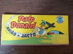 COLEÇÃO ENFEITADA  - Nº 7  - PATO DONALD - Avião à Jacto    - Marcas do tempo 