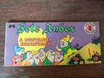 COLEÇÃO ENFEITADA  - Nº 8 - OS SETE ANÔES - A montanha Encantada   - Marcas do tempo 
