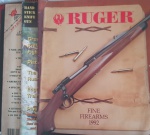 3 Revistas !! RUGGER !! Fine Fire Armas !! adição de 1992 !! tudo dobre Rifles !! + edição de VIETNAM !! ano de 1986 !! The Weapons  de 1945 até 1975 !! acerevo de colecionador